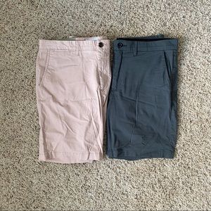 Men’s Flat-Front Shorts